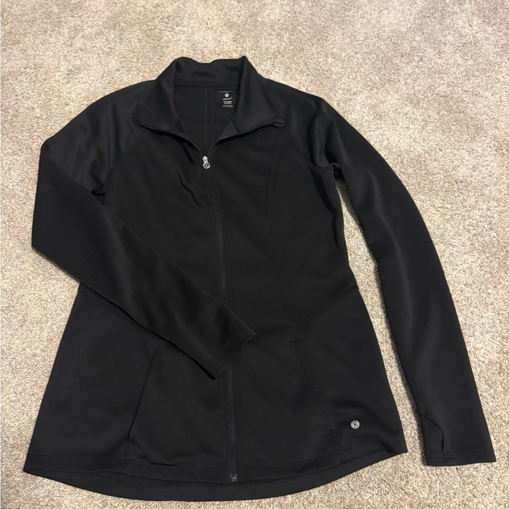 Layer 8 Women's Black Full-Zip Jacket